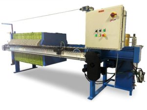 WEAVE Electro/Hydro Filter Press with Automatic Plate Shifter